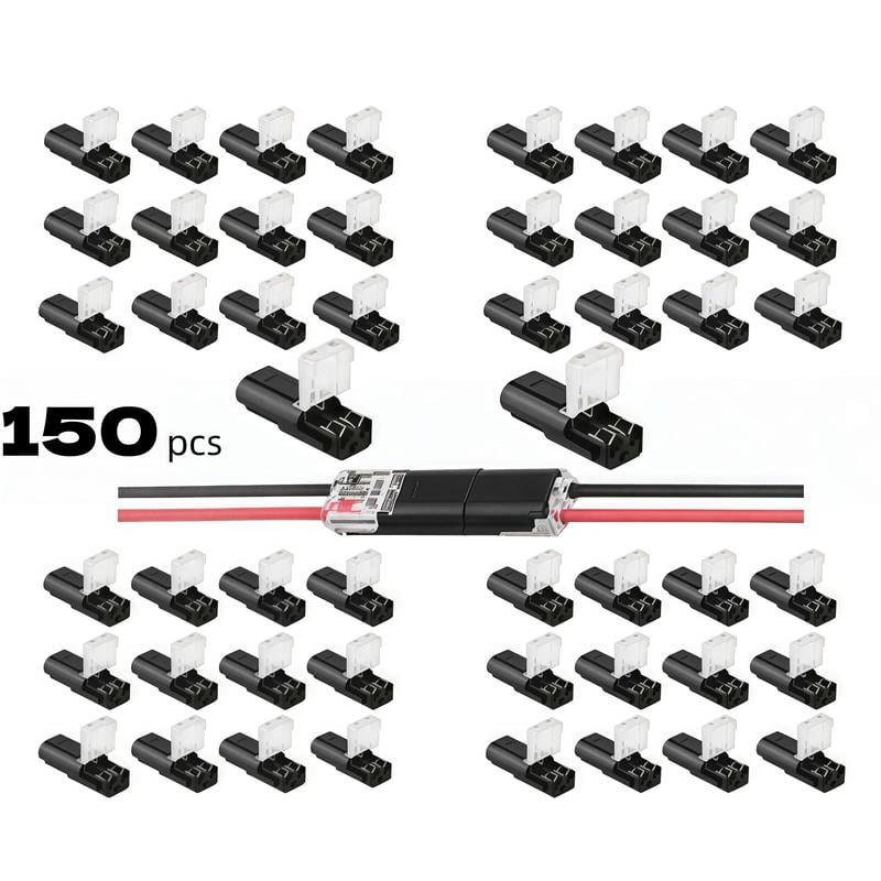🛠️Double-Wire Plug-in Connector Led Light Strip Connectors 2 Pin