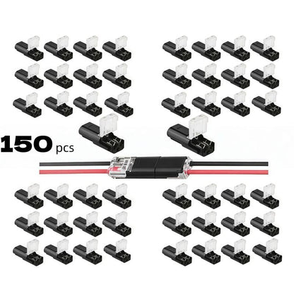 🛠️Double-Wire Plug-in Connector Led Light Strip Connectors 2 Pin