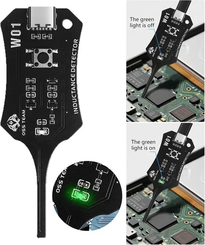 Type-C Inductance Tester – Fast Fault Check Tool for Phone Motherboard Coil & Circuit Board Repair
