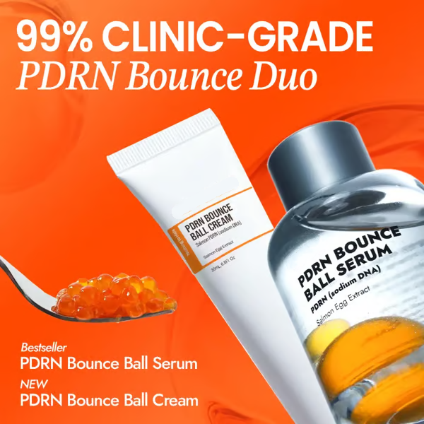 PDRN Bounce Ball Serum | Salmon DNA, Salmon Sperm