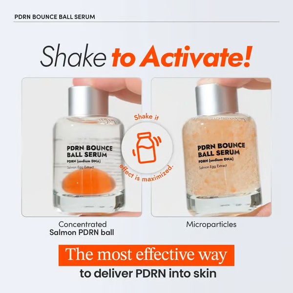 PDRN Bounce Ball Serum | Salmon DNA, Salmon Sperm