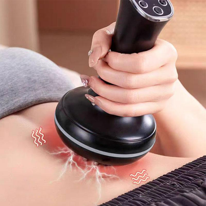 Electric massage brush - FullBody Abdomen, Leg, Back and Shoulder Massage,USB Charging TPE Muscle Soothing
