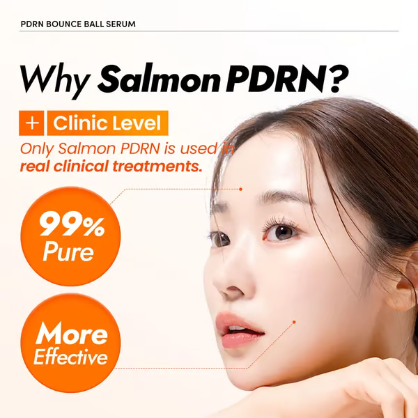 PDRN Bounce Ball Serum | Salmon DNA, Salmon Sperm
