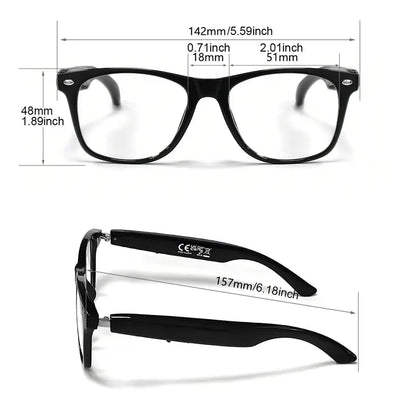 🕶️AI Smart Glasses – Instant Translation & TWS Headphones – HiFi Audio Sunglasses with BT 5.4 🤖