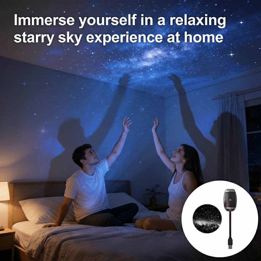 ✨ Adjustable Star Projector Light