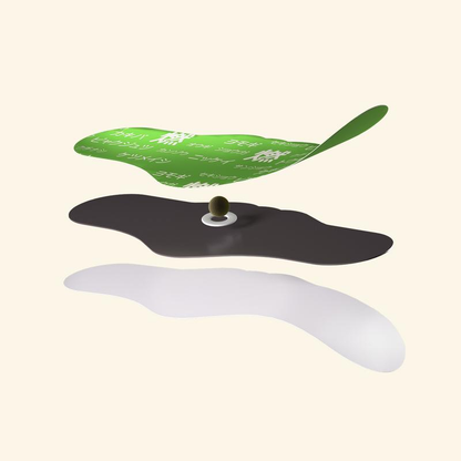 Deritum Japanese Herbal patch Pad Balance Patch,Health Patch,Waist and abdomen brush